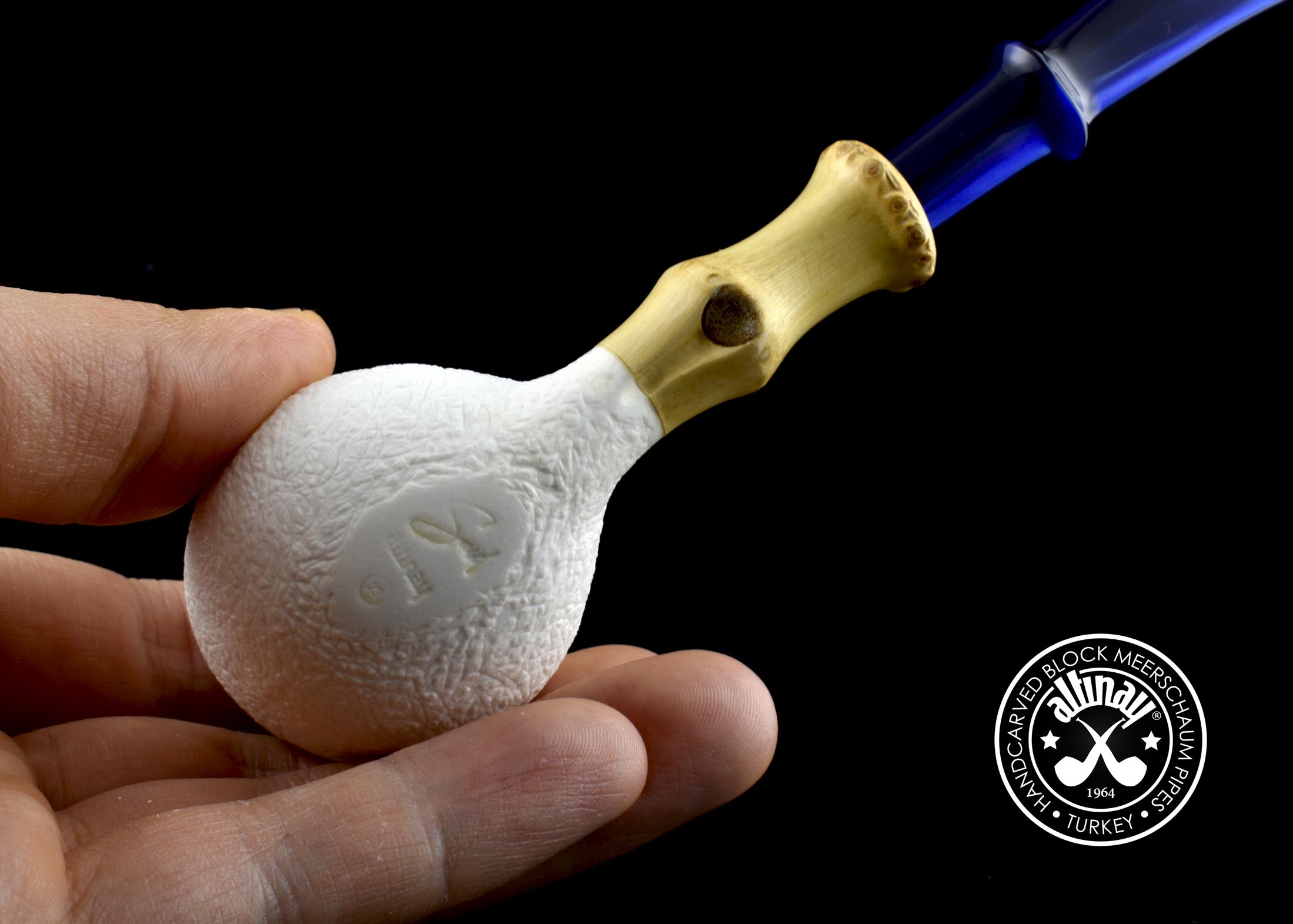 altinay-bamboo-apple-meerschaumpfeife-im-etui-mit-stopfer image 5