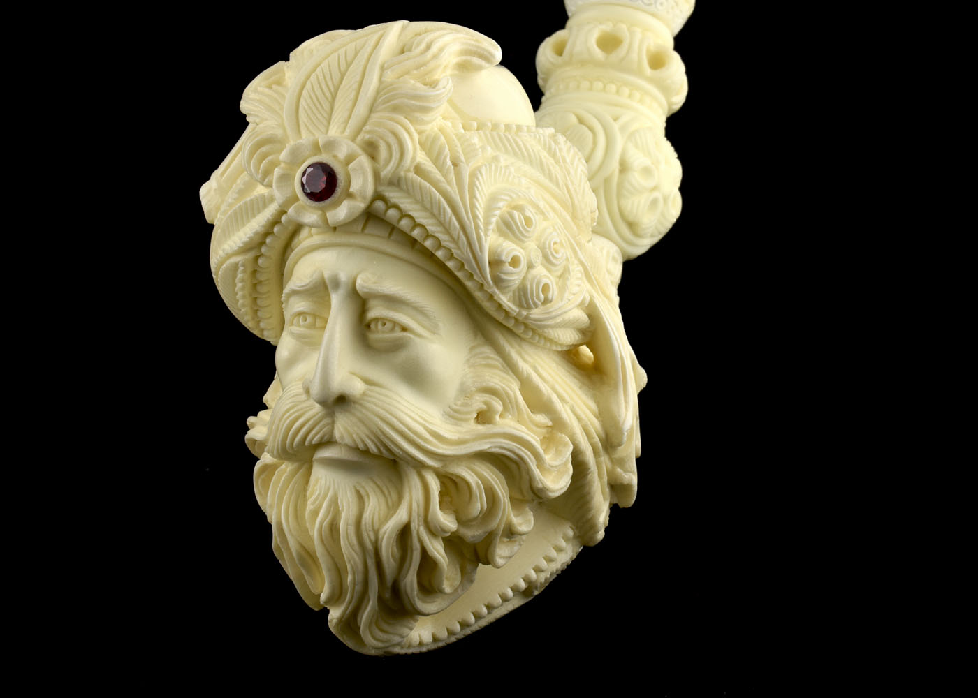 altinay-sultan-saxophone-meerschaumpfeife-tabakpfeife-gebogen image 5