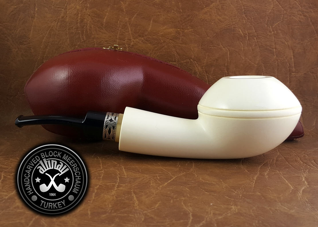 altinay-classic-rhodesian-xl-meerschaumpfeife-silberring image 3
