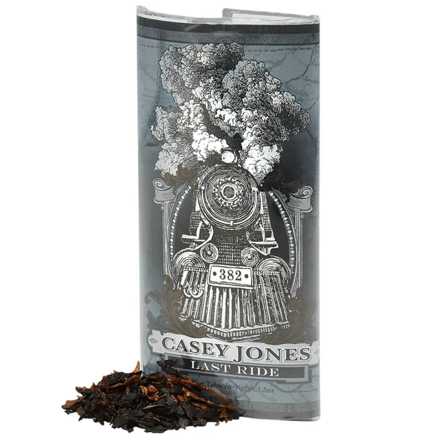 casey-jones-last-ride-pfeifentabak-42g-black-cavendish image 1