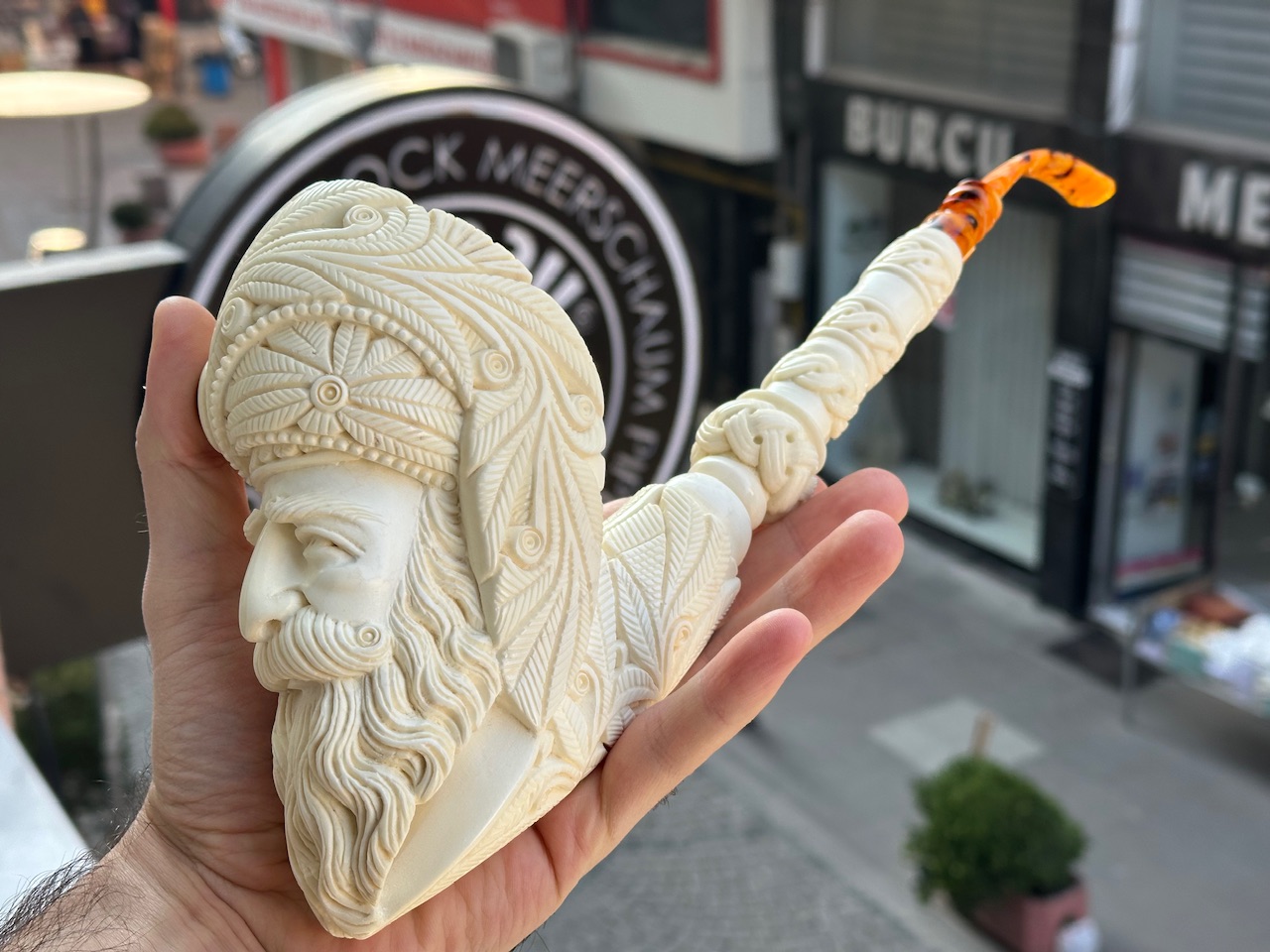 altinay-classic-sultan-saxophone-xxl-meerschaumpfeife image 8