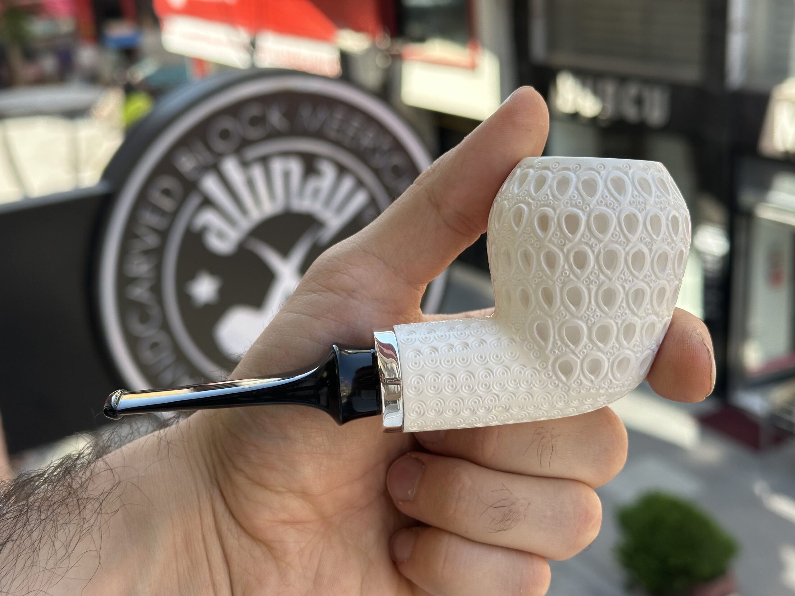 altinay-spigot-army-acorn-pear-meerschaumpfeife-silber image 3