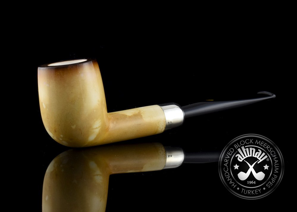 altinay-calcined-billiard-army-meerschaumpfeife-silber image 3