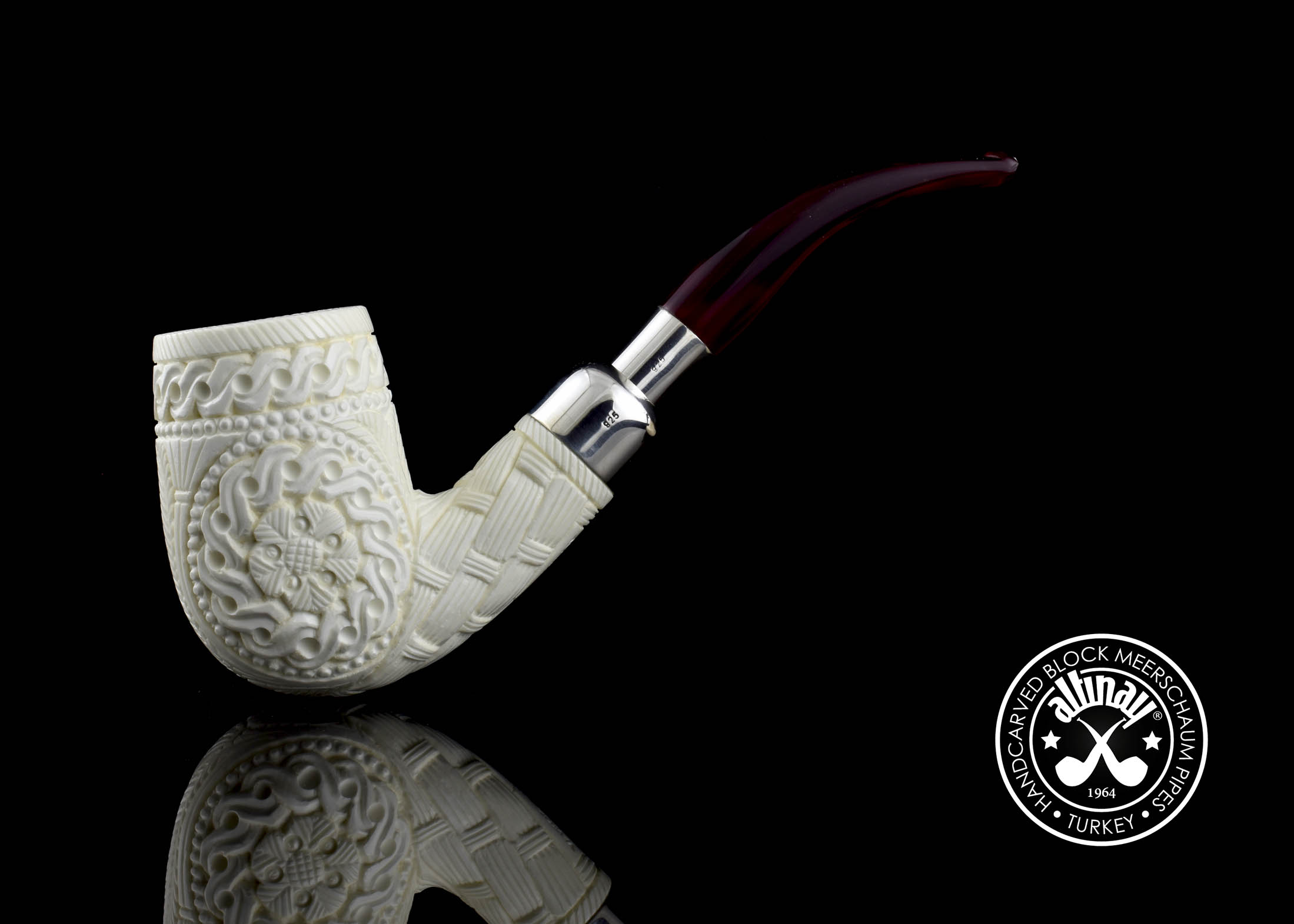 altinay-spigot-billiard-meerschaumpfeife-army-stecksystem image 5