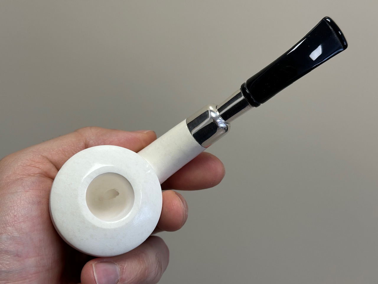 altinay-translucent-dublin-meerschaumpfeife-silver-spigot-a image 2