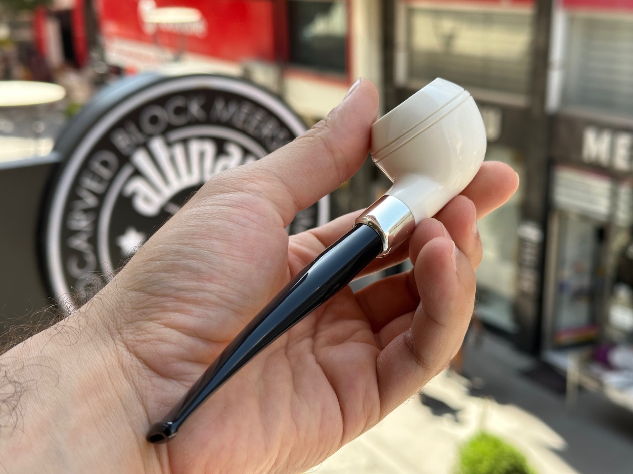 altinay-spigot-army-rhodesian-silver-army-pfeife-meerschaum image 7