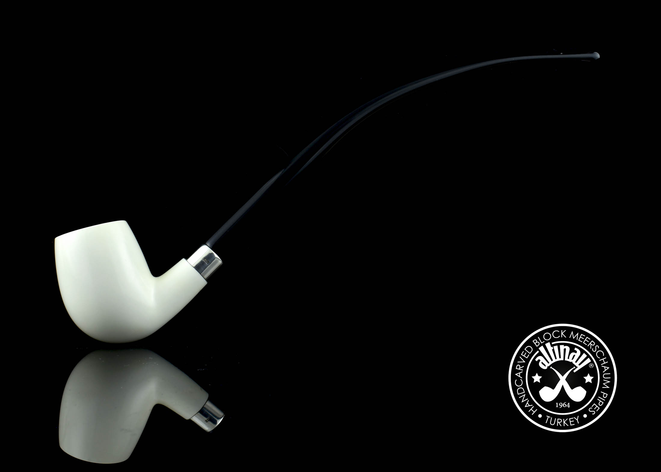 altinay-classic-churchwarden-bent-billiard-pfeife image 4