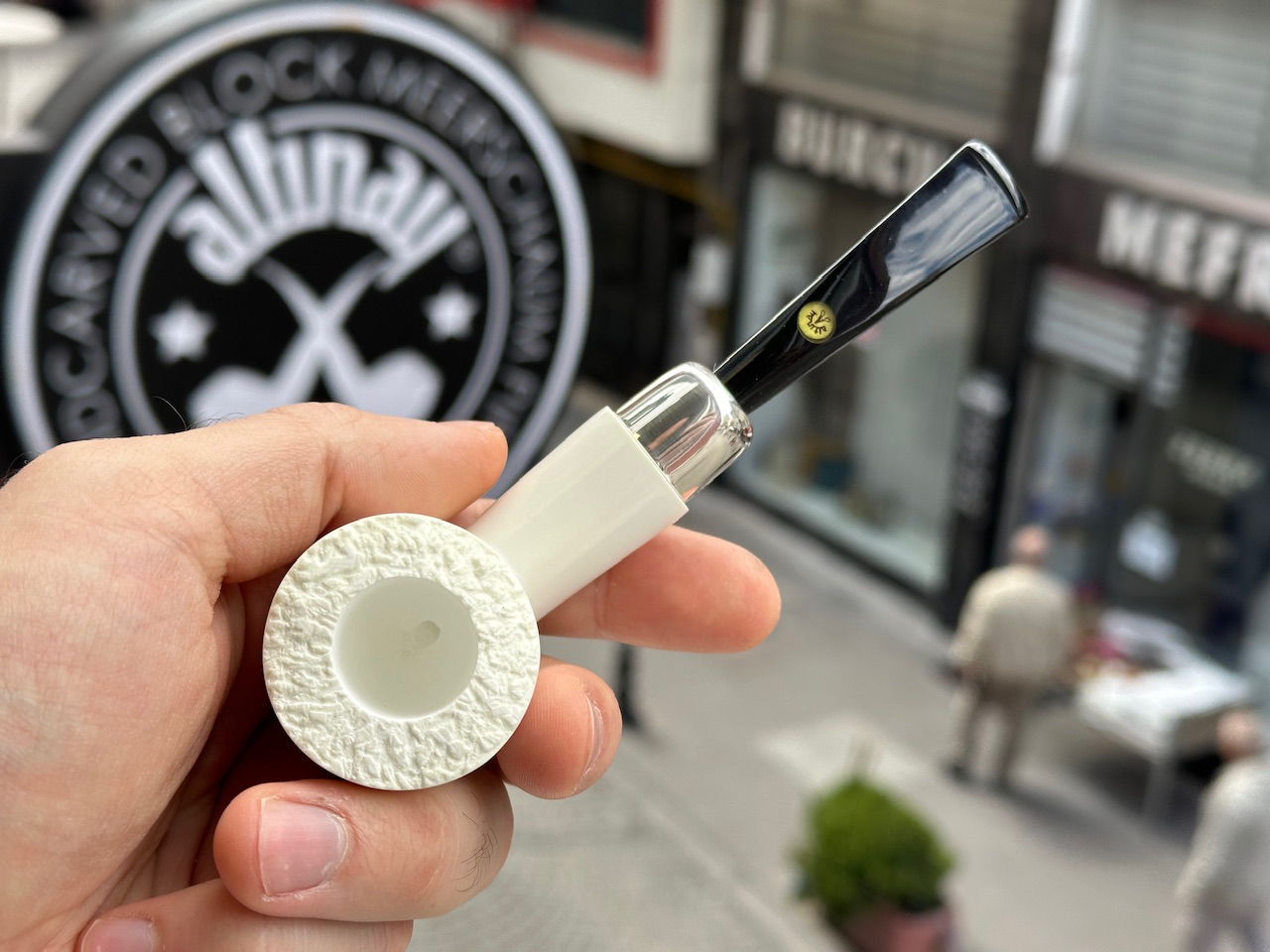 altinay-spigot-army-dublin-silver-meerschaumpfeife image 3