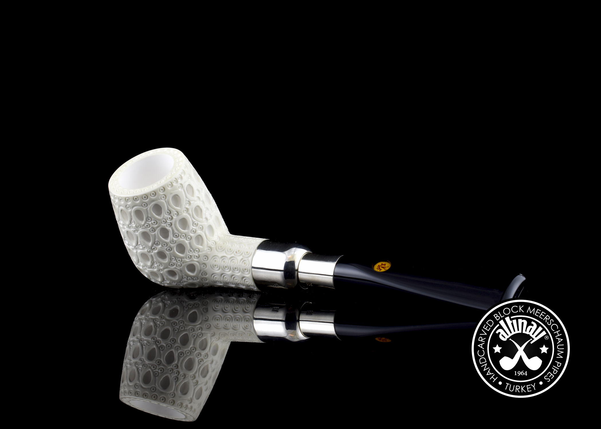 altinay-spigot-billiard-meerschaumpfeife-silber-2 image 5