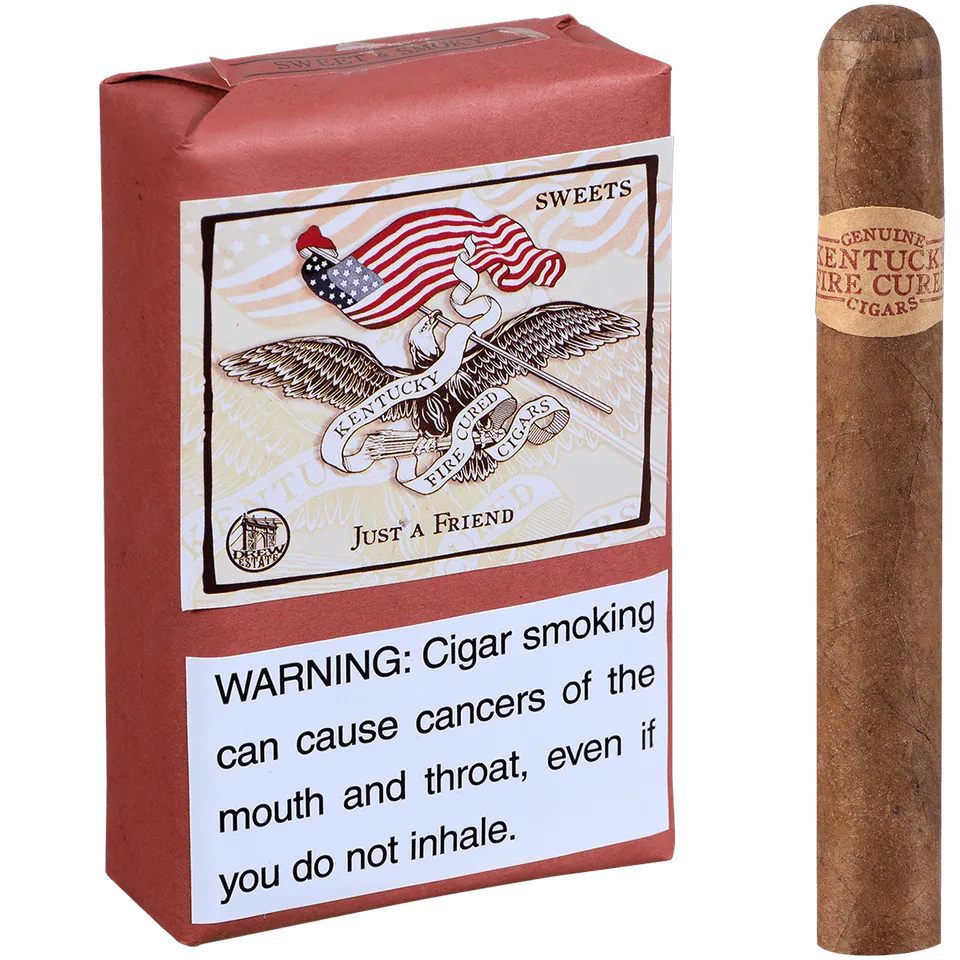 drew-estate-kentucky-fire-cured-sweets-just-a-friend-toro-10er image 1