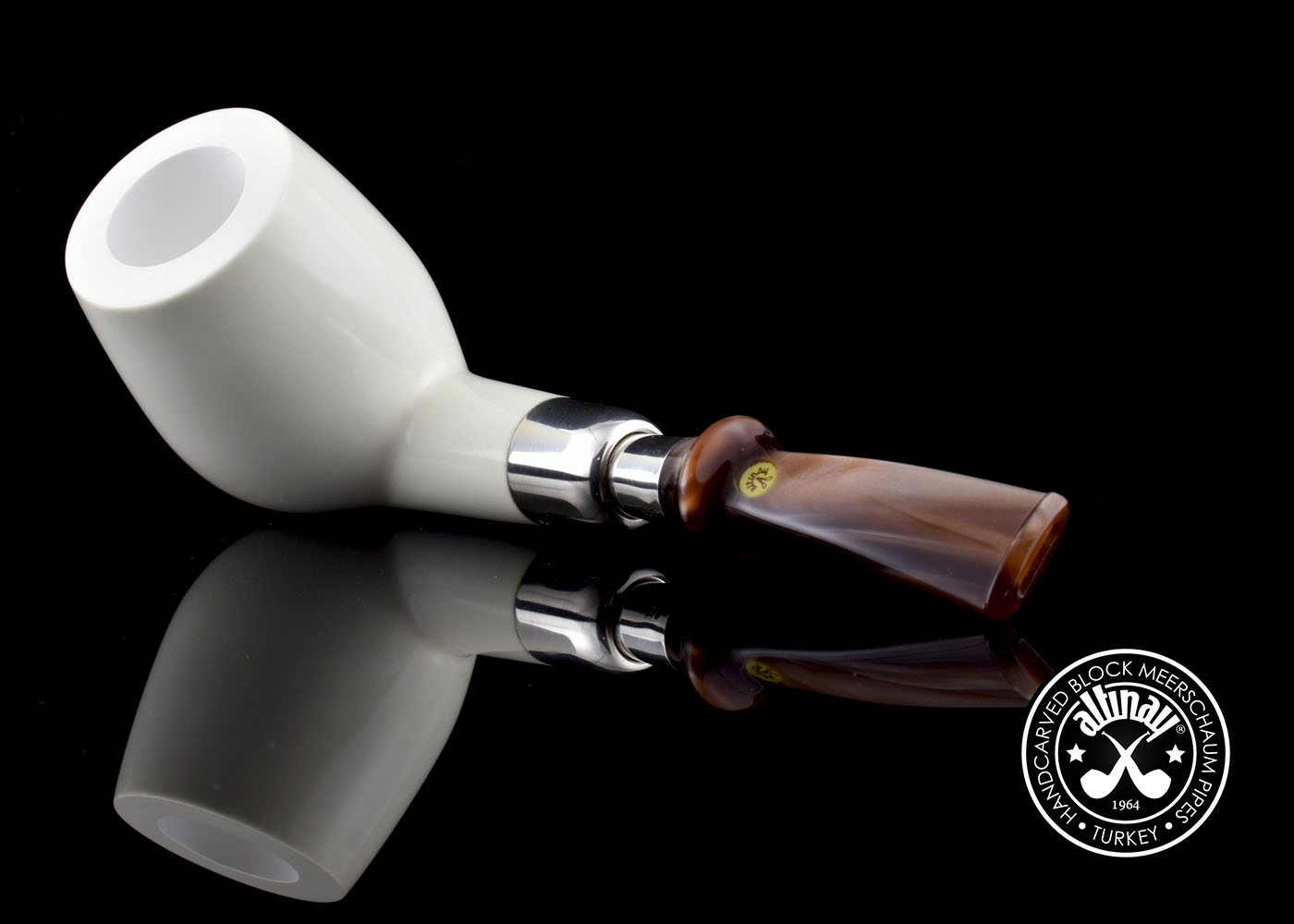 altinay-spigot-xl-brandy-silver-spigot-meerschaumpfeife image 6