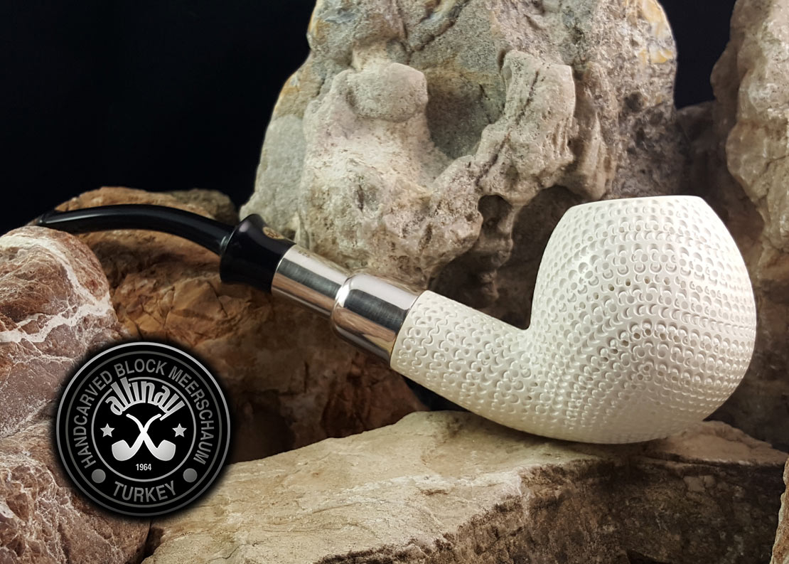 altinay-apple-silver-spigot-meerschaumpfeife-mit-silber-spigo image 2