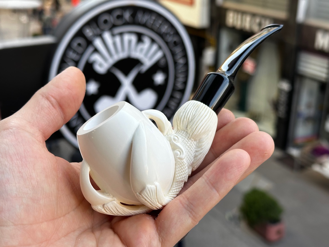 altinay-eagle-s-claw-meerschaumpfeife-kralle-geschnitzt image 7