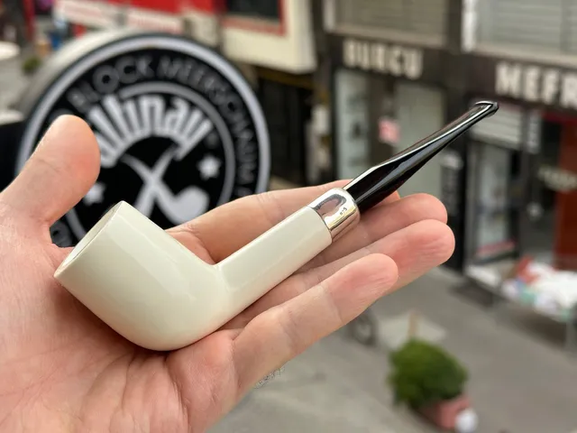 altinay-army-billiard-meerschaumpfeife-silber-natur image 1