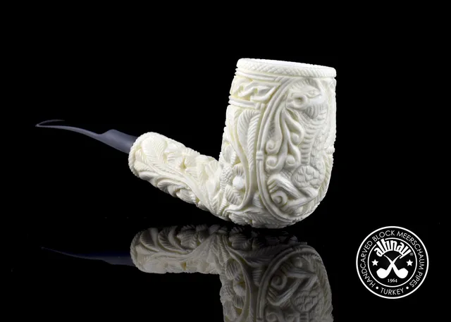 altinay-billiard-meerschaumpfeife-drachenmotiv-tabakpfeife image 1