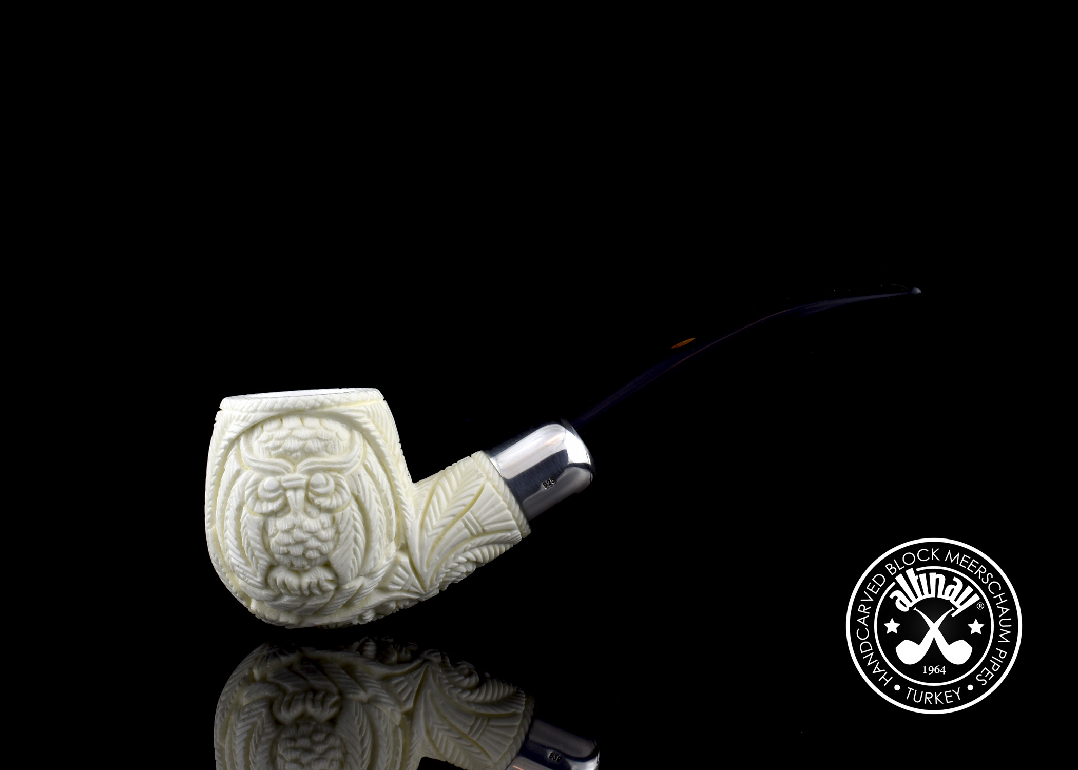 altinay-spigot-apple-army-meerschaumpfeife-eule image 3