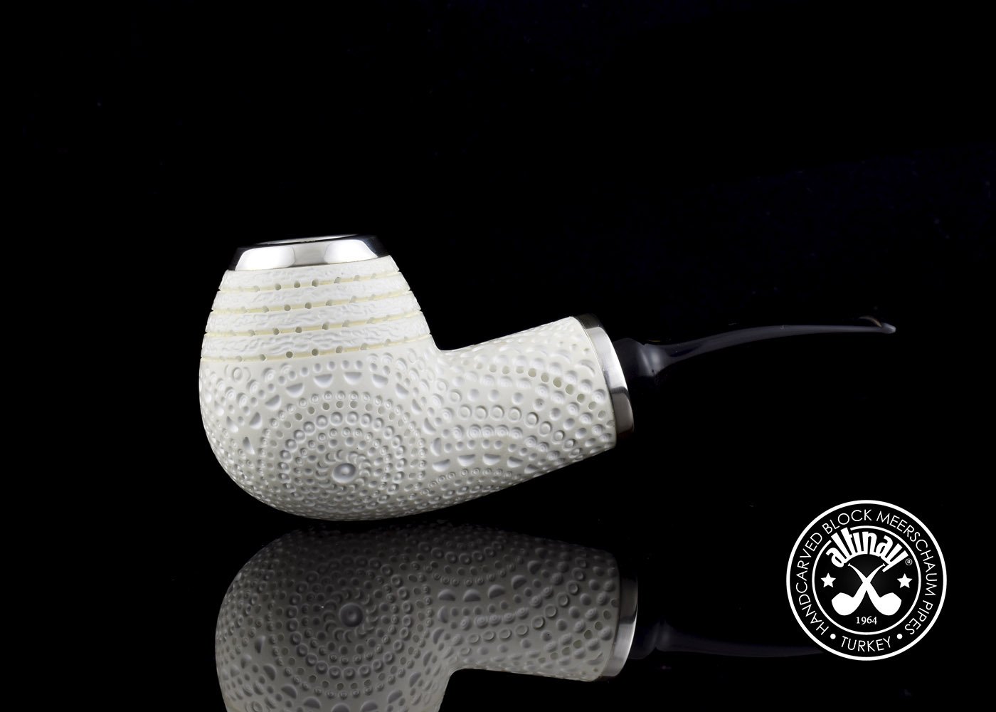 altinay-reverse-calabash-brandy-meerschaumpfeife-silber image 2