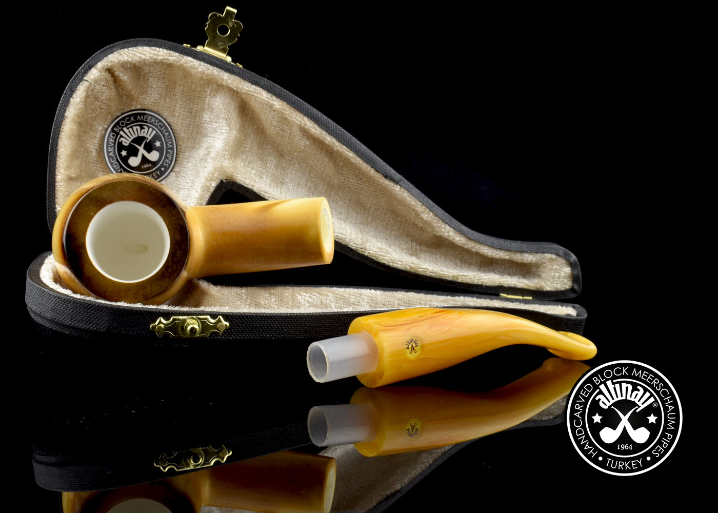 altinay-lee-van-cleef-billiard-meerschaumpfeife-calcined image 4