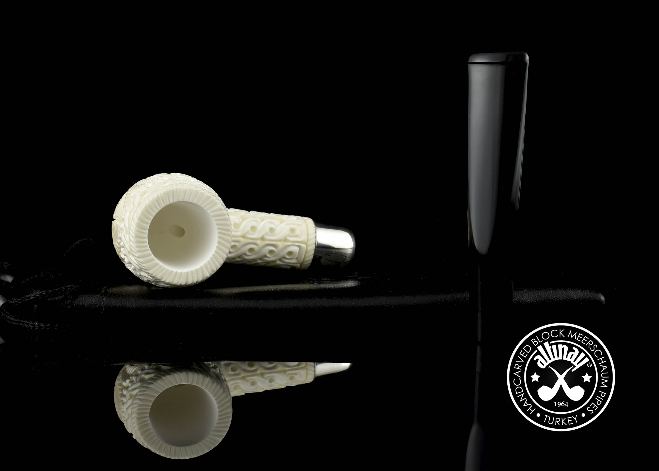 altinay-spigot-army-billiard-army-meerschaumpfeife-gerade image 2