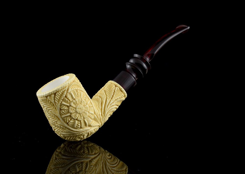 altinay-classic-floral-meerschaumpfeife-bl-tenrelief image 2