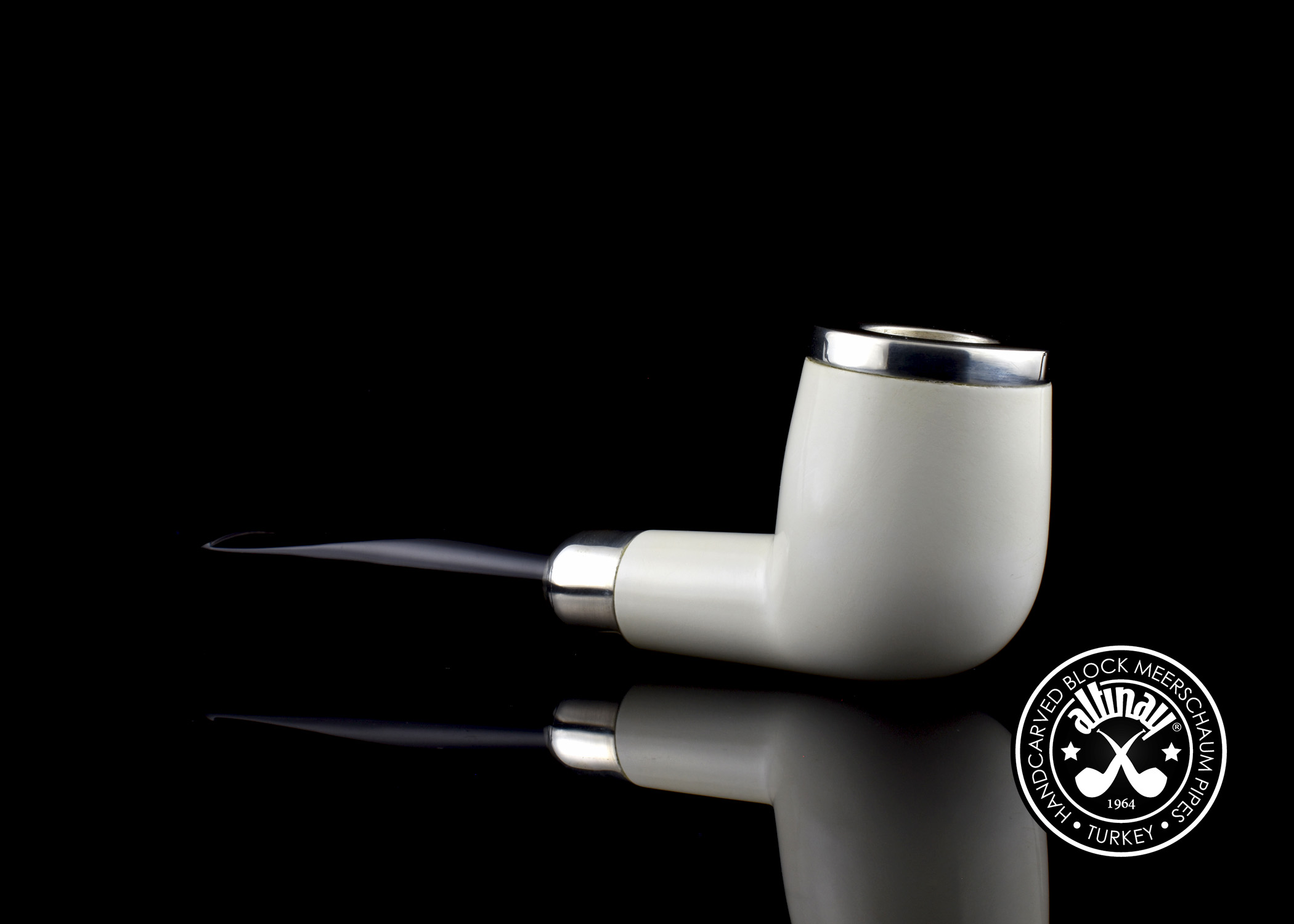 altinay-billiard-army-meerschaumpfeife-silber image 3