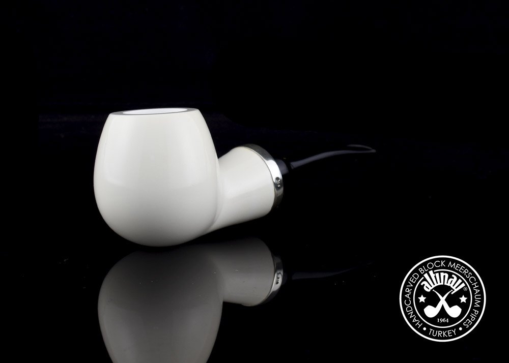 altinay-reverse-calabash-brandy-meerschaumpfeife-silberband image 3