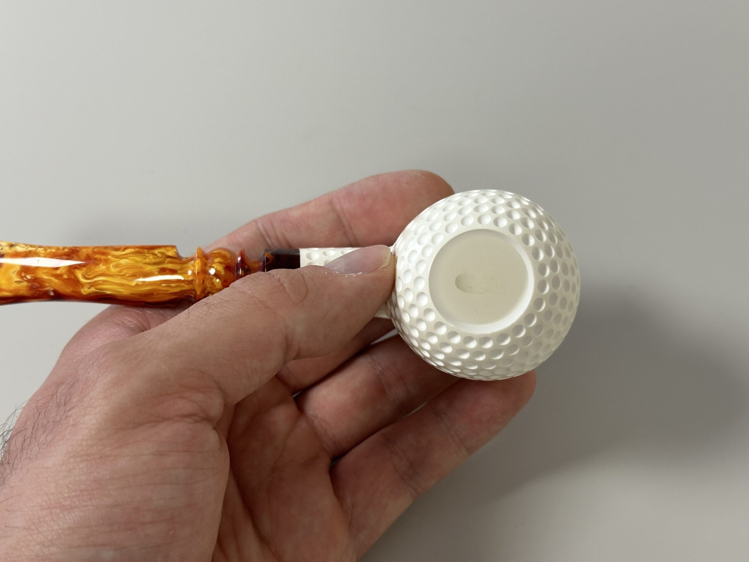 altinay-golf-ball-meerschaumpfeife-angeraut-natur-1-st-ck image 2