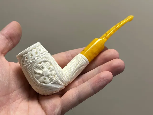 altinay-classic-billiard-meerschaumpfeife-natur-3 image 1