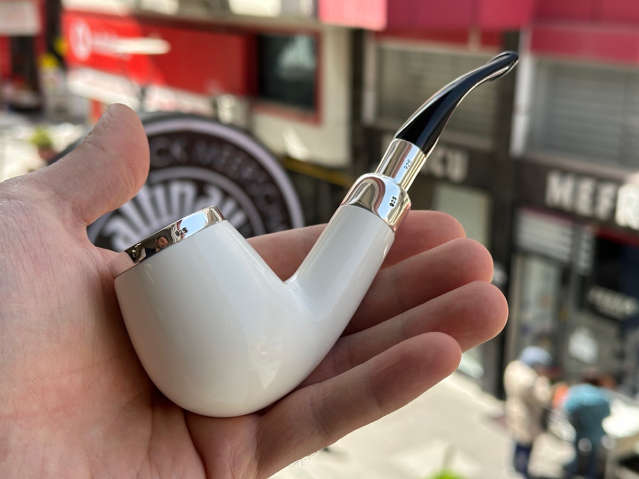 altinay-spigot-top-silver-brandy-meerschaumpfeife-silber-3 image 1