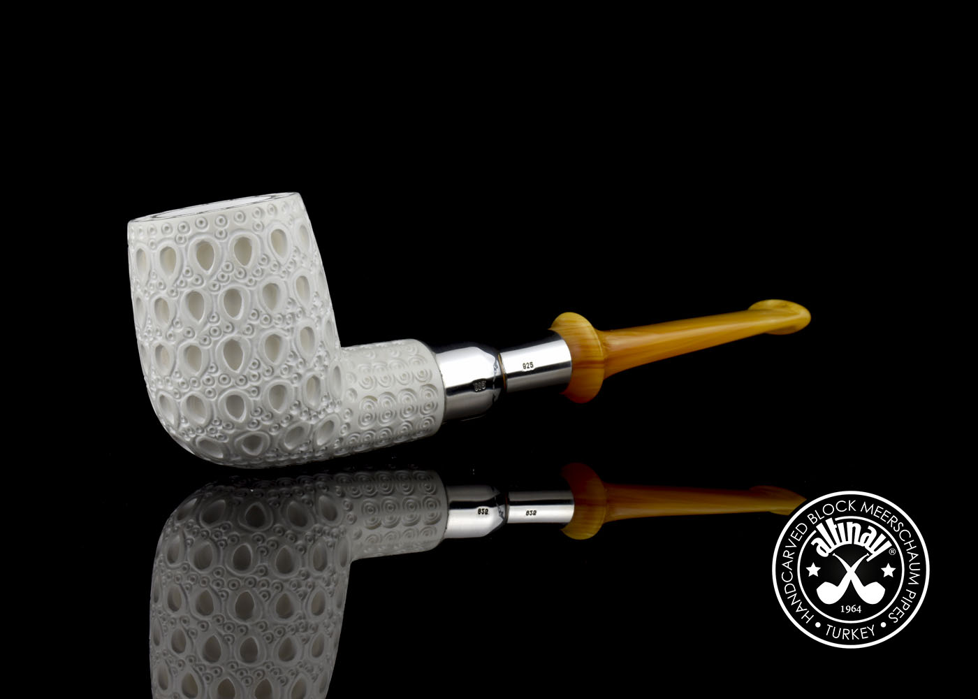 altinay-spigot-billard-silver-spigot-meerschaumpfeife image 2