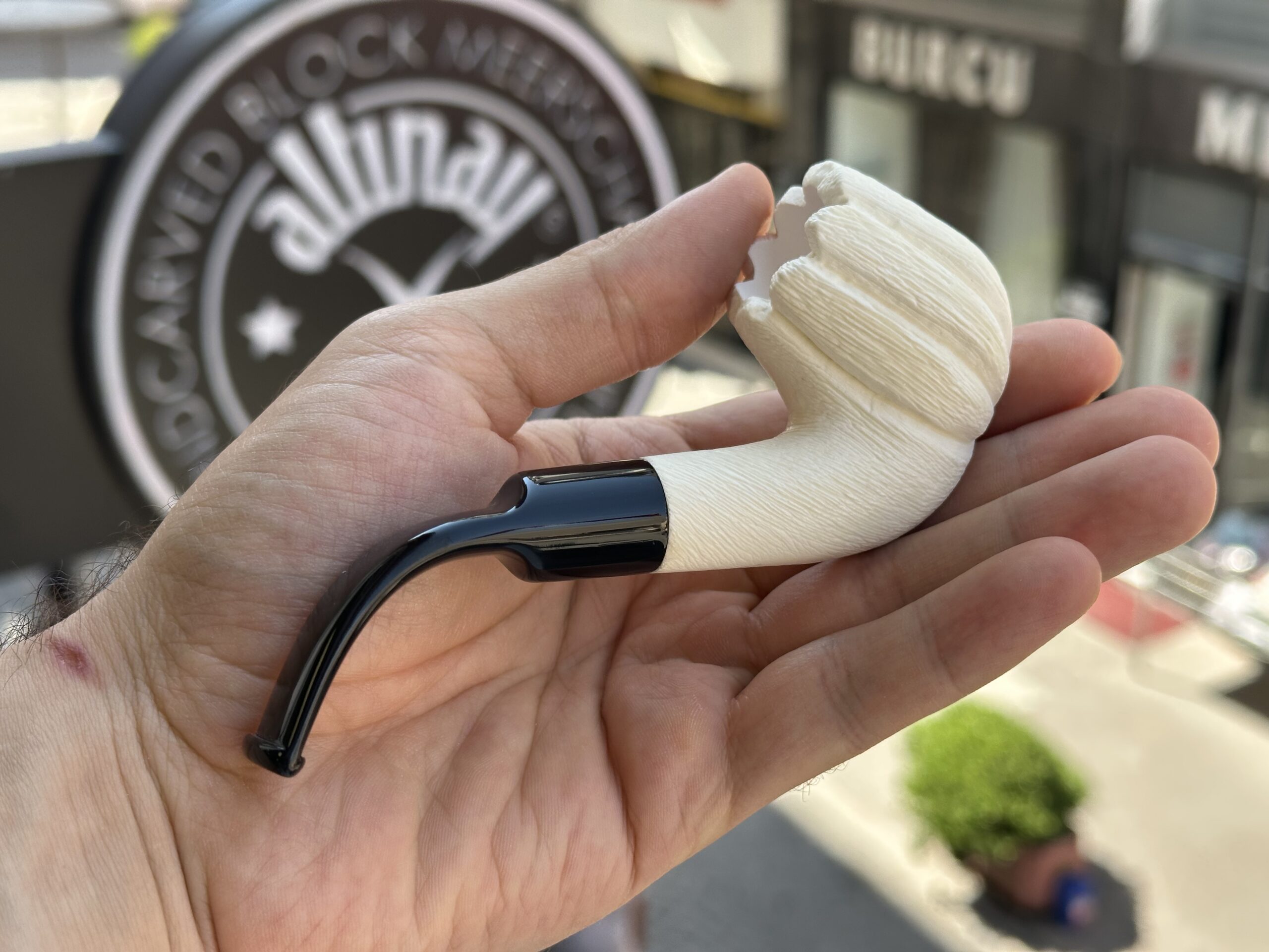 altinay-classic-bent-billiard-meerschaum-pfeife-wei image 2
