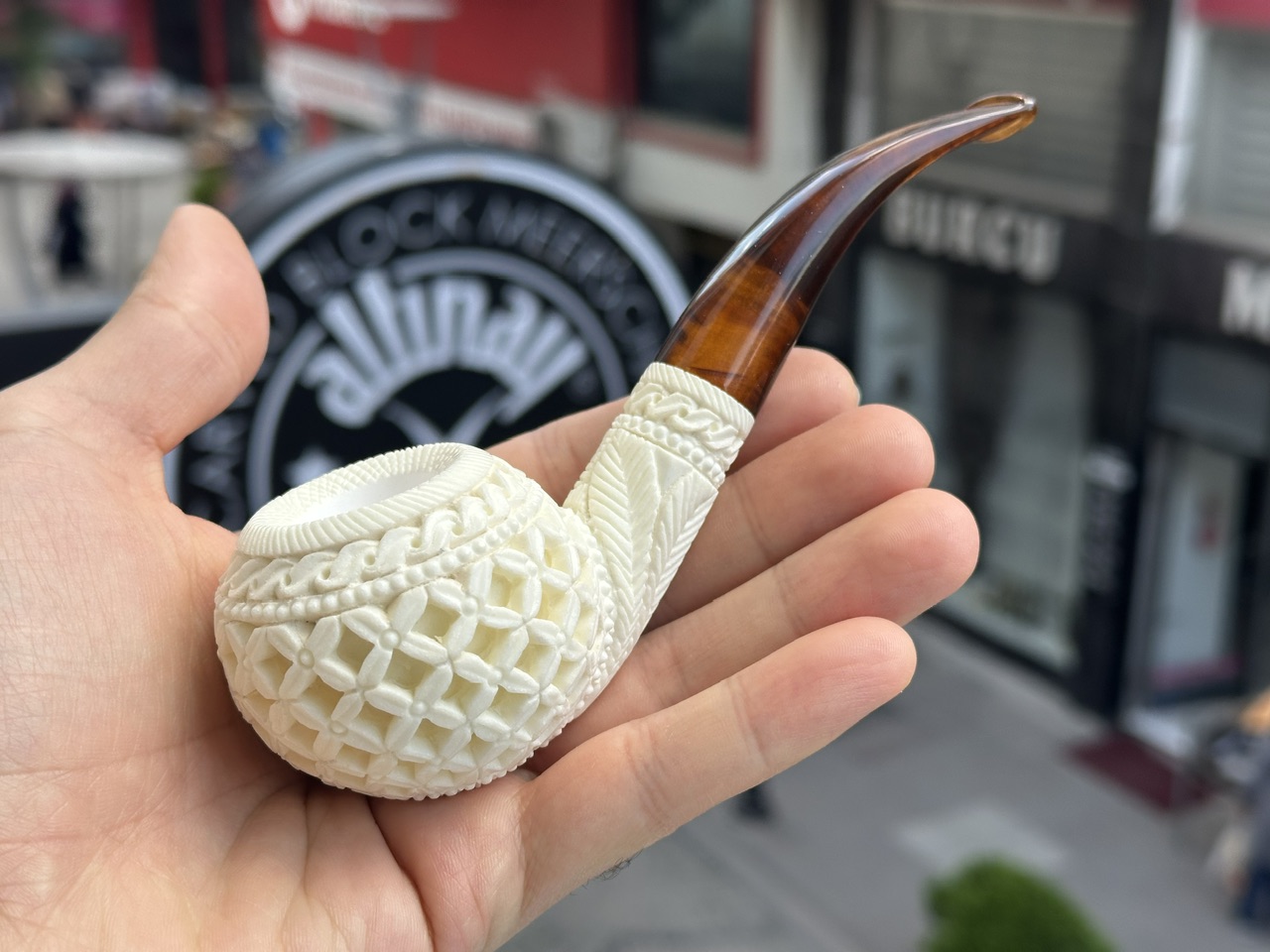 altinay-classic-tomato-meerschaumpfeife-mit-churchwarden-mundst-ck image 1