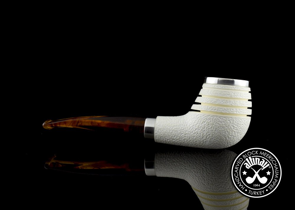 altinay-classic-top-silver-meerschaumpfeife-silberband-design image 6
