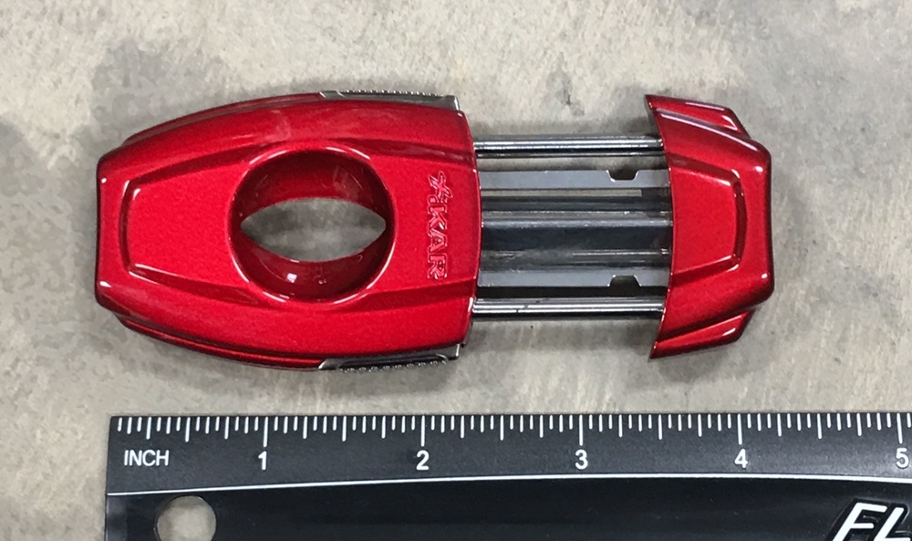 xikar-vx2-v-cut-zigarrenschneider-rot-64er-edelstahlklinge image 7