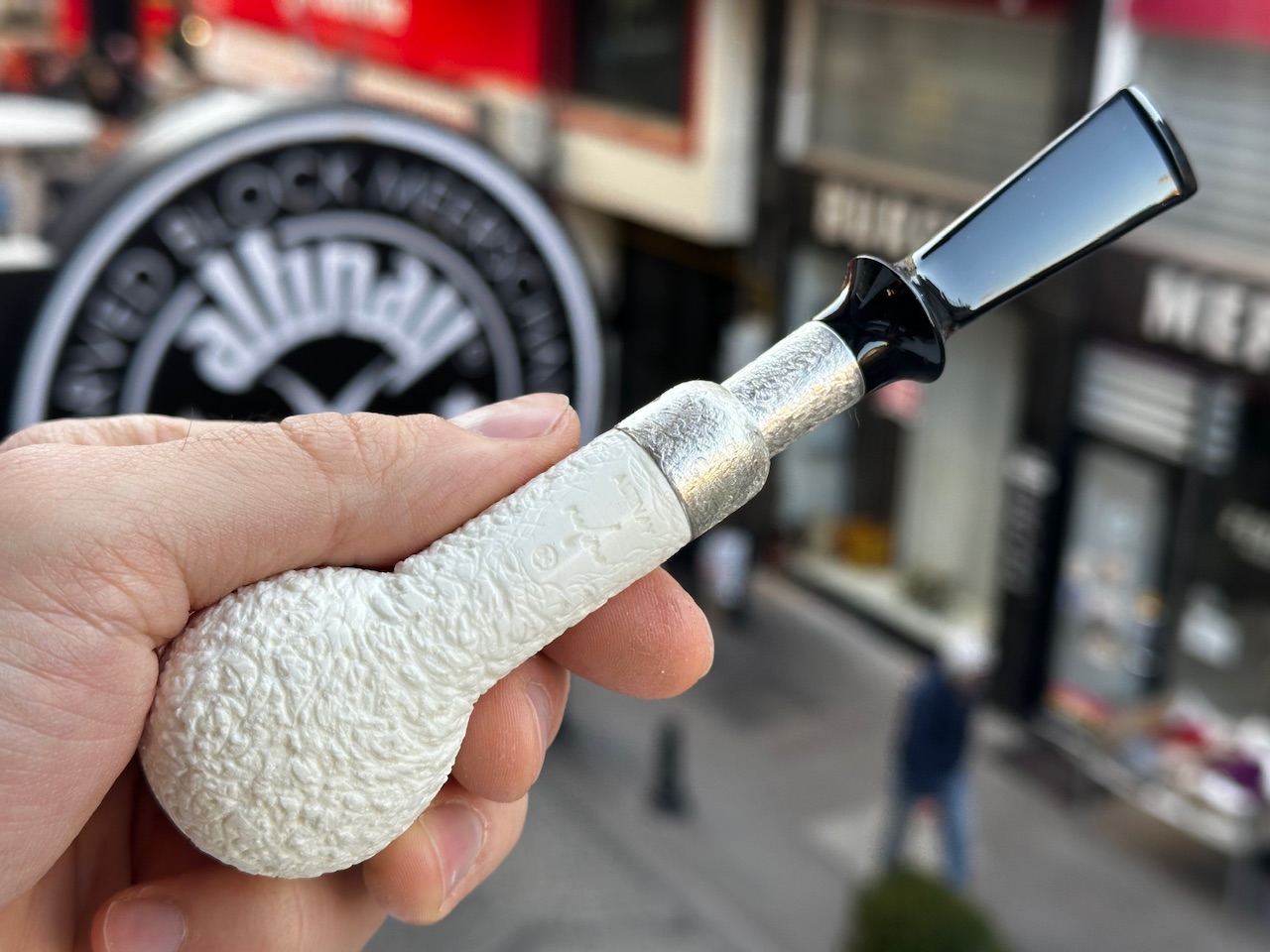 altinay-spigot-top-silver-billiard-meerschaumpfeife-silber-gerade image 4