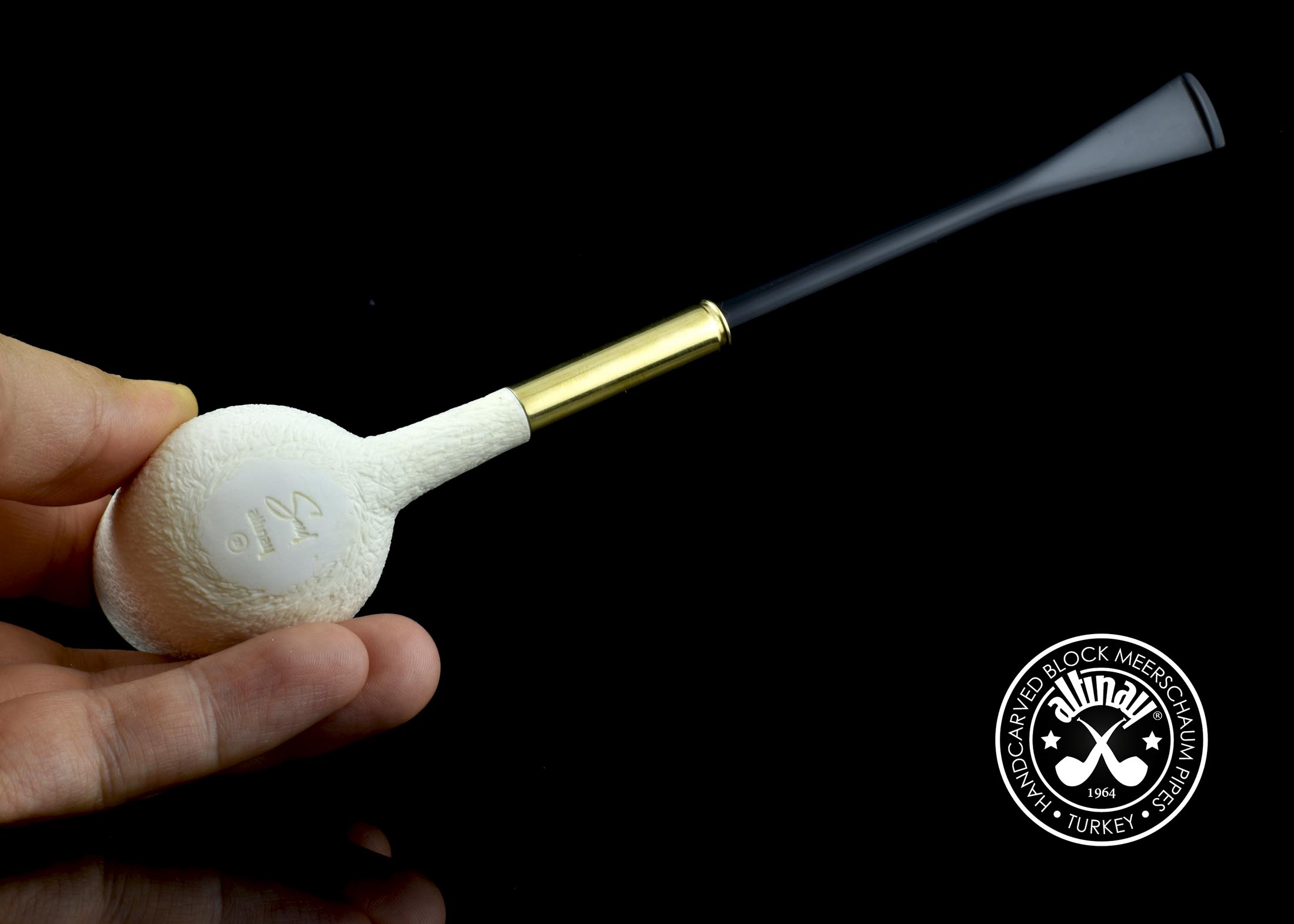 altinay-classic-bullet-shank-chimney-meerschaumpfeife image 3