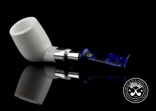 altinay-spigot-billiard-meerschaumpfeife-silber-spigot-5 image 1