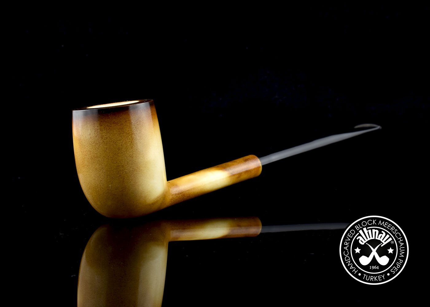 altinay-pencil-shank-bing-billiard-meerschaumpfeife-kalziniert image 2