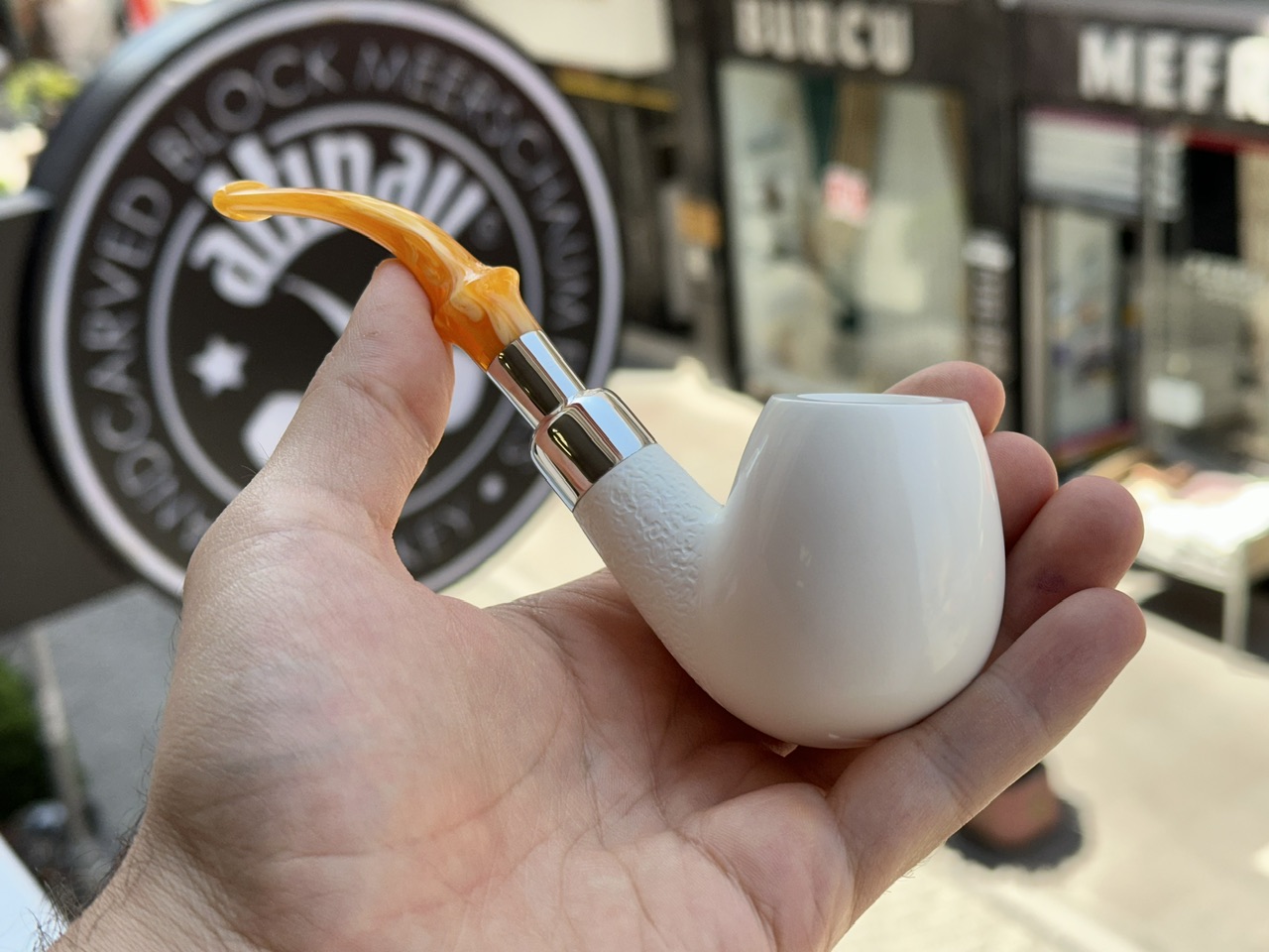 altinay-spigot-army-brandy-meerschaumpfeife-silber image 4