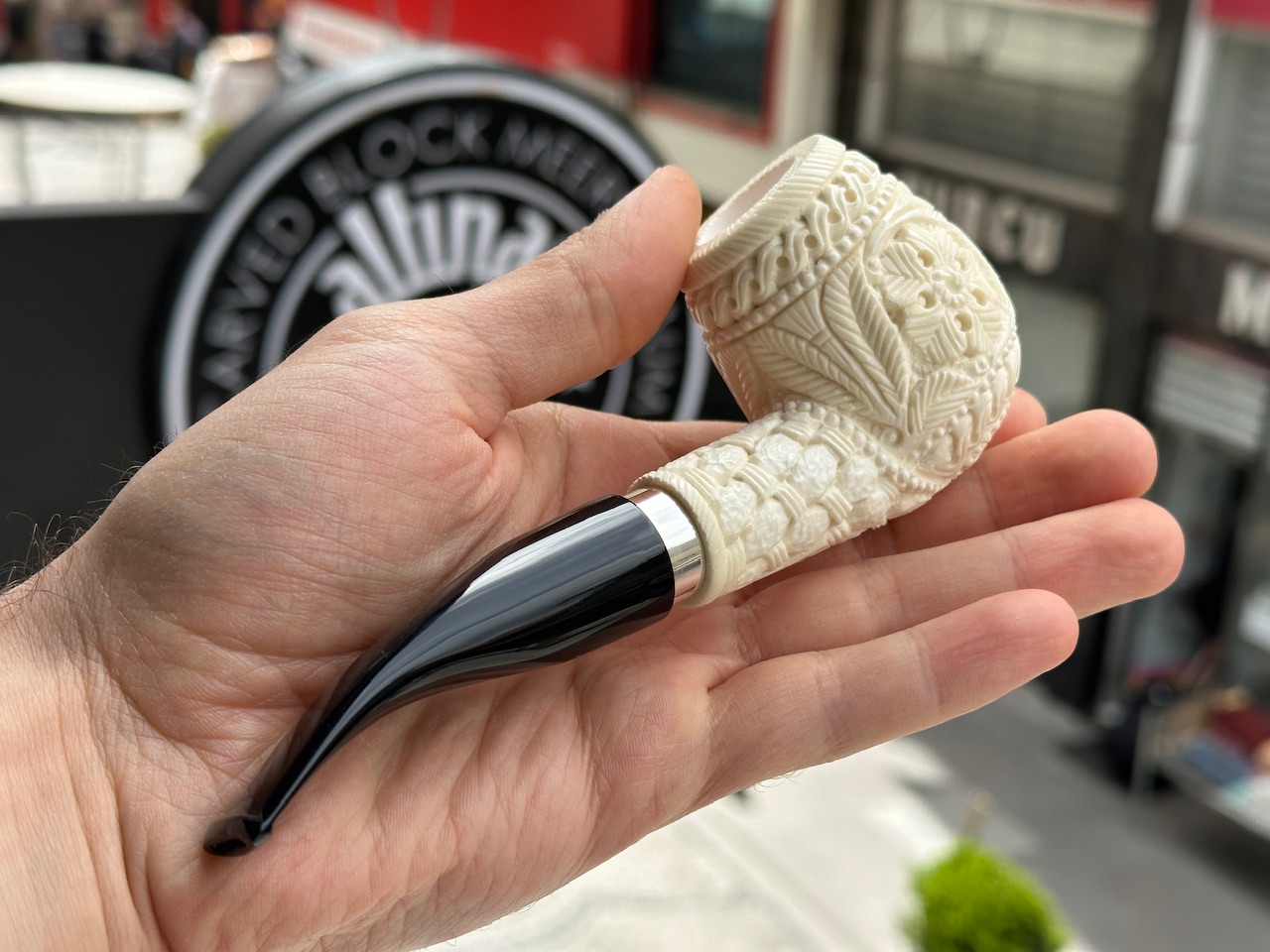 altinay-classic-xl-brandy-meerschaumpfeife-silberband image 2