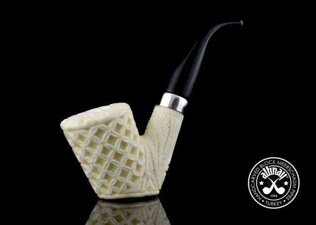 altinay-classic-sitter-meerschaumpfeife-standpfeife-glatt image 1
