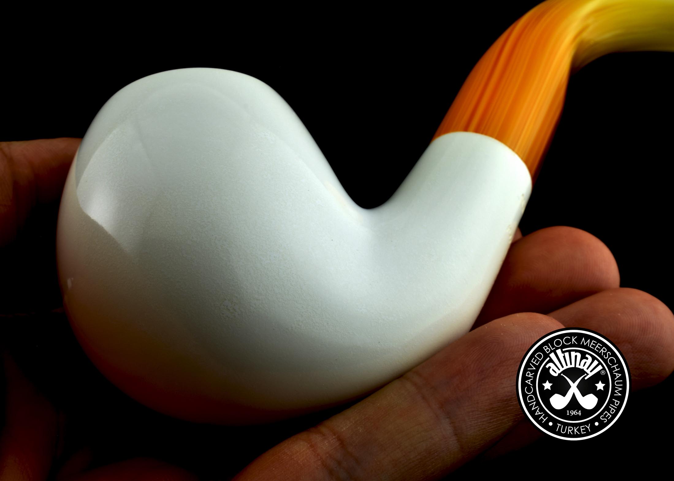 altinay-translucent-bent-billiard-meerschaumpfeife-a-blockmeerschaum image 7