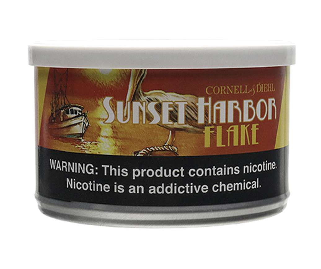 cornell-diehl-sunset-harbor-flake-pfeifentabak-2oz image 1