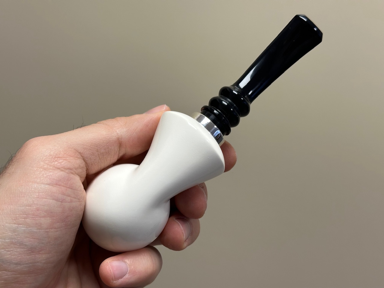 altinay-reverse-calabash-silver-army-meerschaumpfeife-silberring image 4