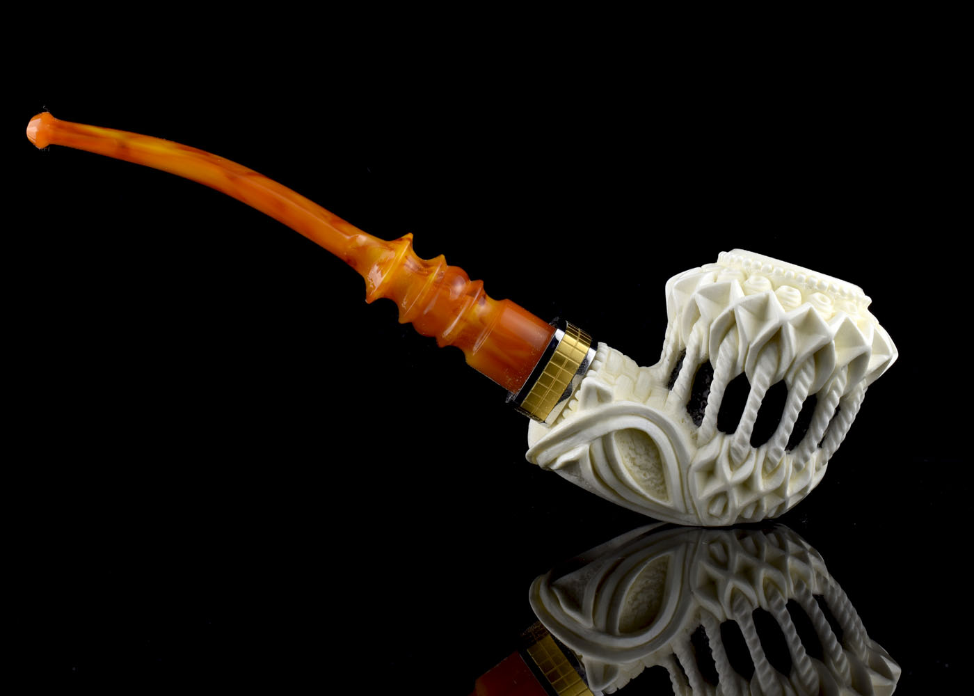 altinay-classic-xl-figural-meerschaumpfeife-gitter image 4