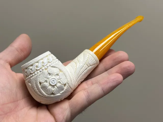 altinay-classic-apple-meerschaumpfeife-natur-glatt-5 image 1