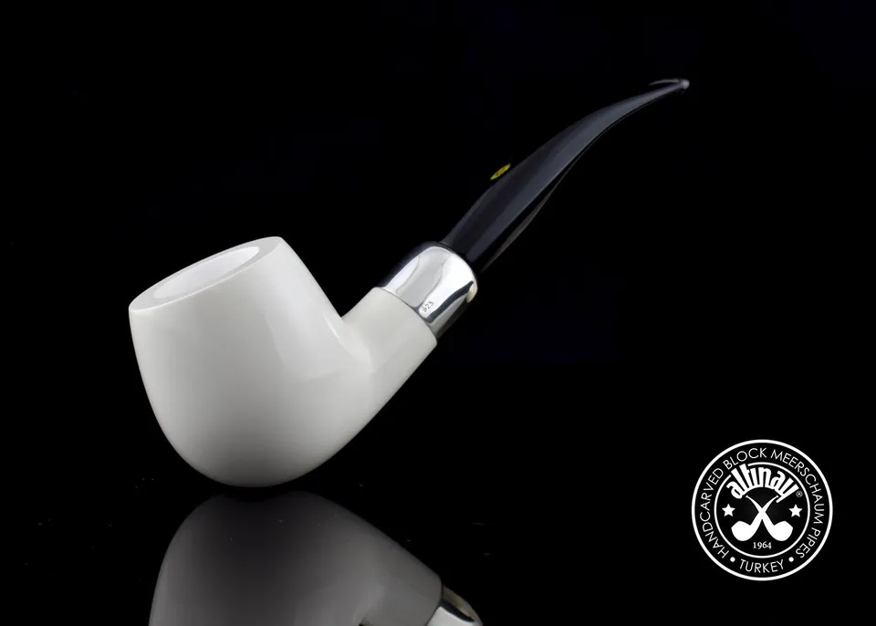 altinay-spigot-army-bent-silver-army-meerschaumpfeife-gebogen image 1