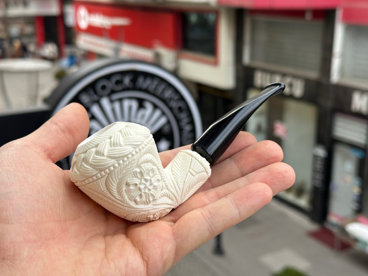 altinay-classic-pear-meerschaumpfeife-natur-glatt image 1