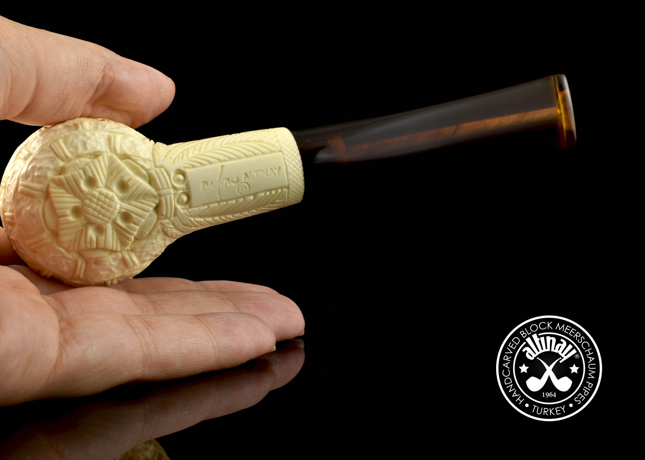 altinay-classic-pot-meerschaumpfeife-natur-glatt image 4
