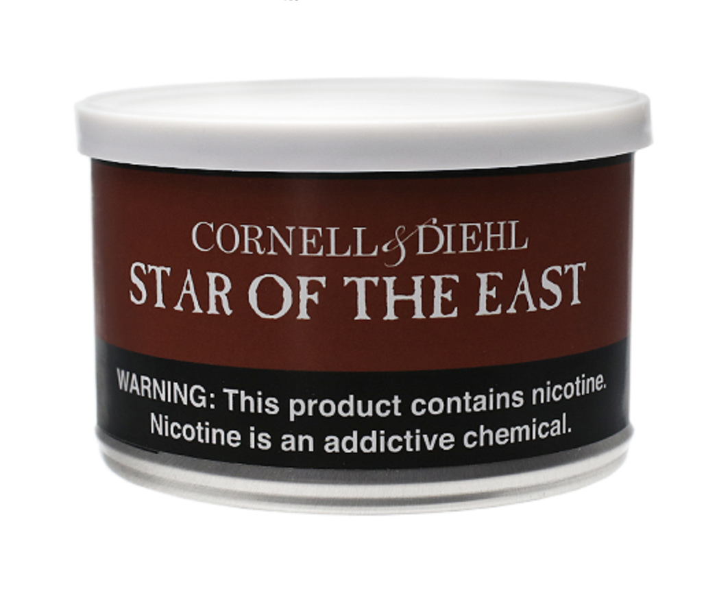 cornell-diehl-star-of-the-east-pfeifentabak-latakia-2oz image 1